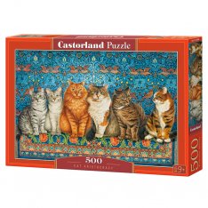 Castorland Puzzle Mačacia aristokracia, 500 dielikov
