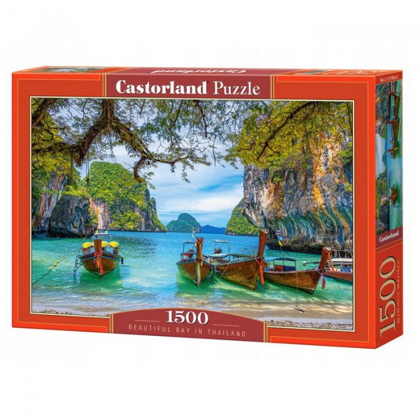 Castorland Puzzle Nádherná zátoka v Thajsku, 1500 dielikov