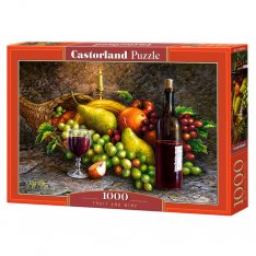 Castorland Puzzle Ovocie a víno, 1000 dielikov