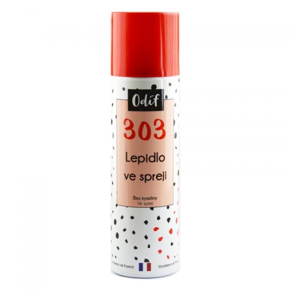 Odif 303 Lepidlo extra silné v spreji, 250 ml