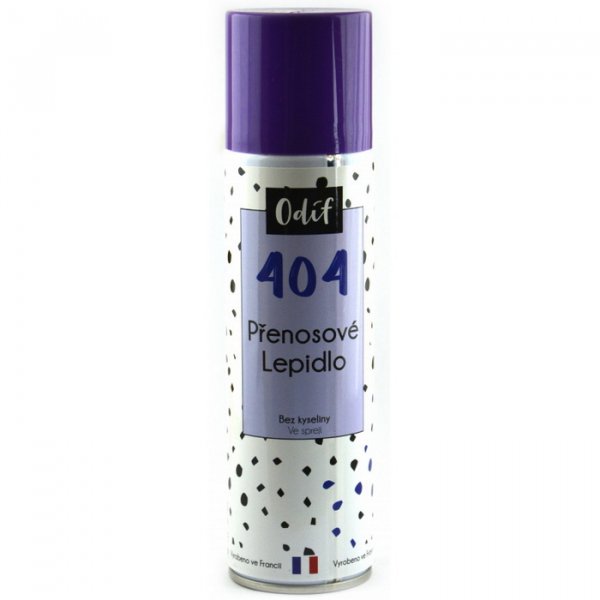 Odif 404 Lepidlo prenosové v spreji, 250 ml