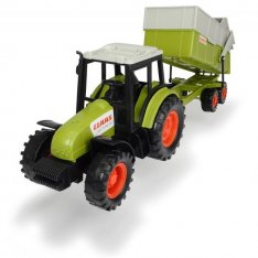 Dickie Traktor CLAAS s prívesom, 36 cm