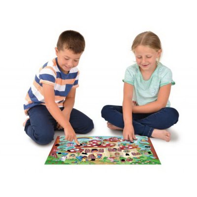 GALT Magické puzzle Rozprávkový palác, 50 dielikov