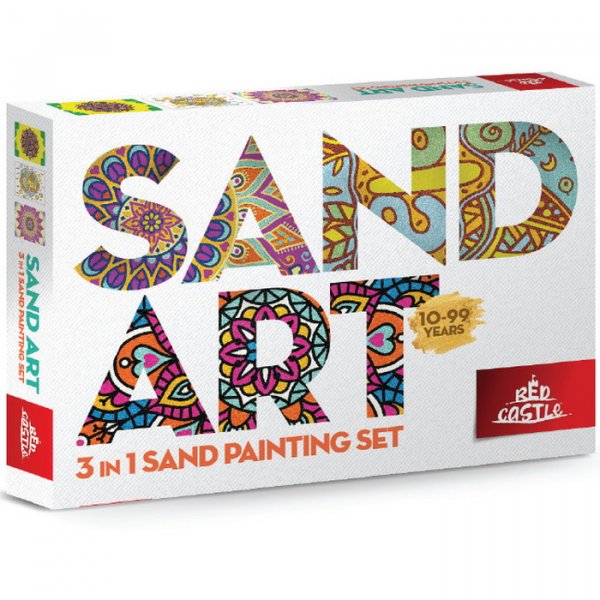 Red Castle Pieskovanie Sand Art 3v1 - Relax