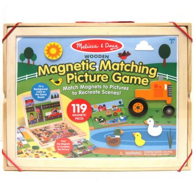 Školská sada drevené magnetické príbehy, 119 ks