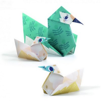 Djeco Origami Zvieracie rodinky