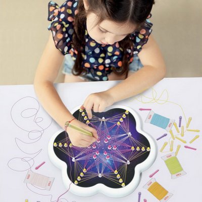 Quercetti Play Creativo String Art Mandala