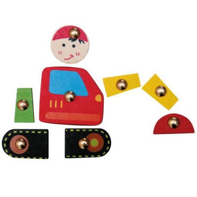Woody Korková zatĺkačka Autá, 229 ks