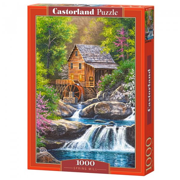Castorland Puzzle Mlyn s vodopádom, 1000 dielikov