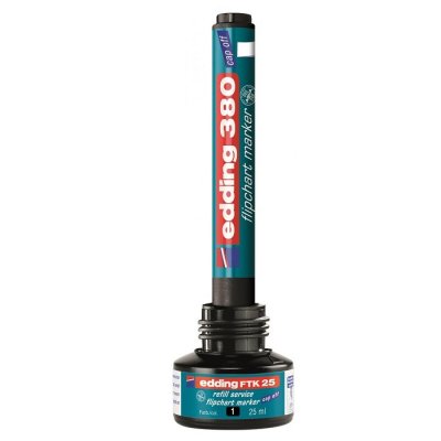 Edding 380 popisovač na flipchartové tabule, kužeľový hrot 1.5-3 mm, 4 farby