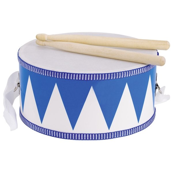 Goki Detský bubon modrý, ∅ 20 cm