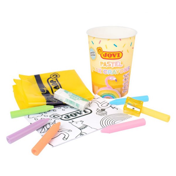 Jovi Voskovky mini Pastel sada, 10 ks