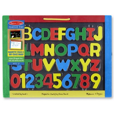 Melissa & Doug Obojstranná tabuľa 2v1