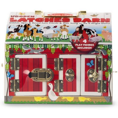 Melissa & Doug - Prenosná stajňa so zámkami