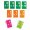 Bigjigs Toys Kartičky delenie 1-10