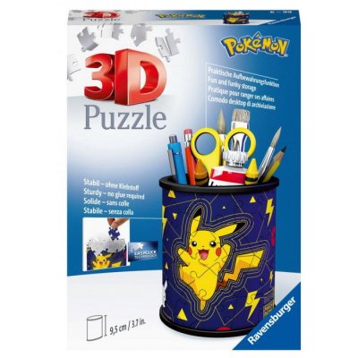 Ravensburger Stojan na ceruzky Pokémon, 54 dielikov
