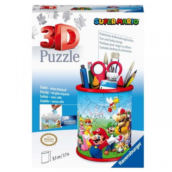Ravensburger Stojan na ceruzky Super Mario, 54 dielikov
