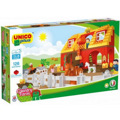Unico stavebnica farma - Veľký statok, 126 ks