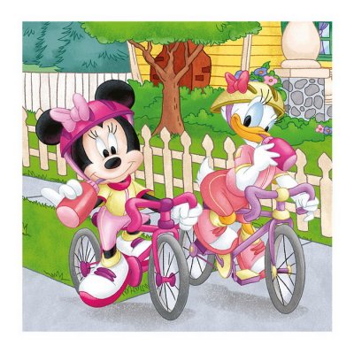Dino Puzzle Mickey a Minnie športovci, 3 x 55 dielikov