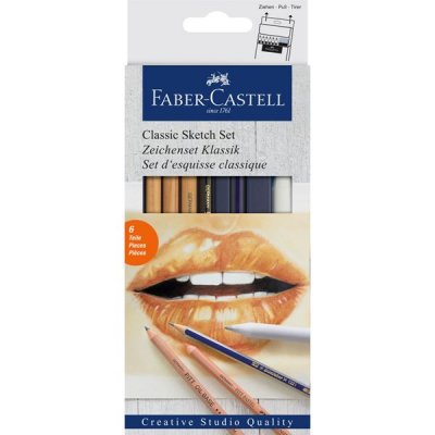 Faber Castell Základný set na skicovanie, 6 ks