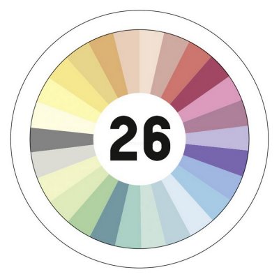 Folia Sada bavlniek PASTEL, 52 ks