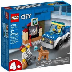 Lego City 60241 Policajná jednotka so psom, 67 ks