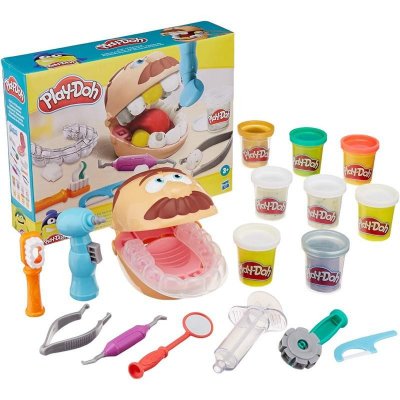 Play-Doh Zubárska súprava, 8 téglikov