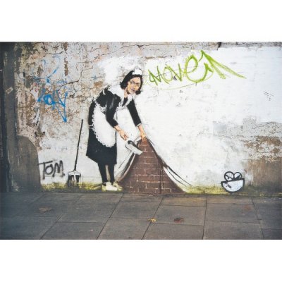 Piatnik Puzzle Banksy - Maid, 1000 dielikov