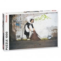 Piatnik Puzzle Banksy - Maid, 1000 dielikov