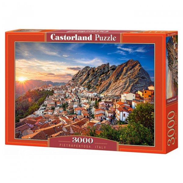 Castorland Puzzle Pietrapertosa - Taliansko, 3000 dielikov
