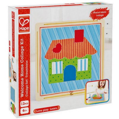 Hape Kreatívna sada koláž domček