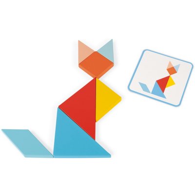 Janod Origami Tangram, 25 ks