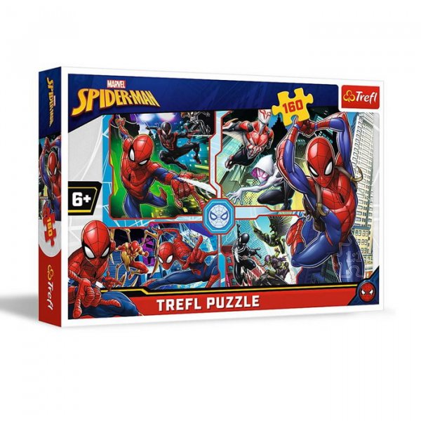 Trefl Puzzle Spiderman zasahuje, 160 dielikov