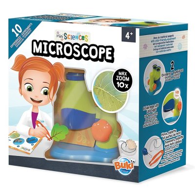 Buki MiniScience  mikroskop pre predškolákov, 10 pokusov