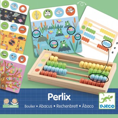 Djeco Eduludo Perlix (počítanie do 10 pomocou počítadla)