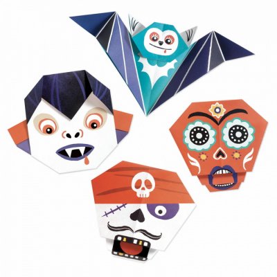 Djeco Origami Príšerky svietia v tme