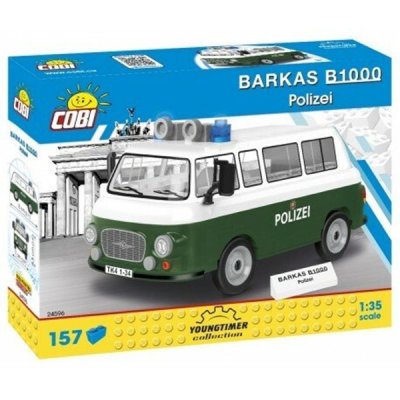 Cobi 24596 Barkas Youngtimer B1000 Polizei, 1:35, 157 ks