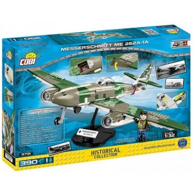Cobi 5721 Small Army Messerschmitt ME 262A-1A, 390k+1f