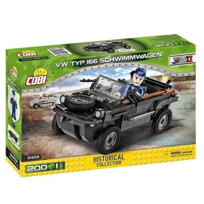 Cobi 2403 VW Schwimmwagen typ 166, 200k + 1f