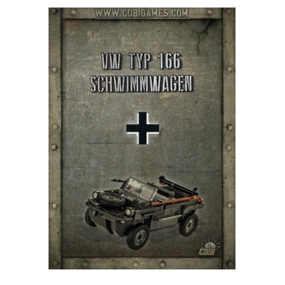 Cobi 2403 VW Schwimmwagen typ 166, 200k + 1f