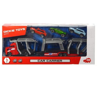 Dickie Autotransportér, 28 cm + 3 autíčka
