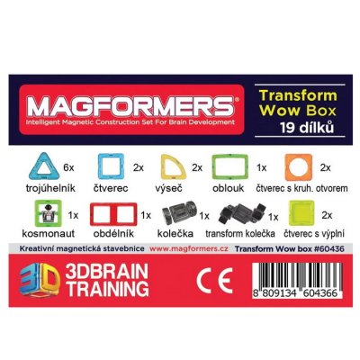 Magformers Transform Wow Box 19