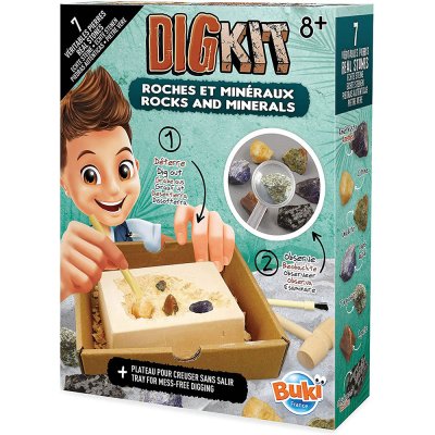 Buki Vykopávka Minerály