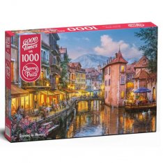 Cherry Pazzi Puzzle Večer v Annecy, 1000 dielikov