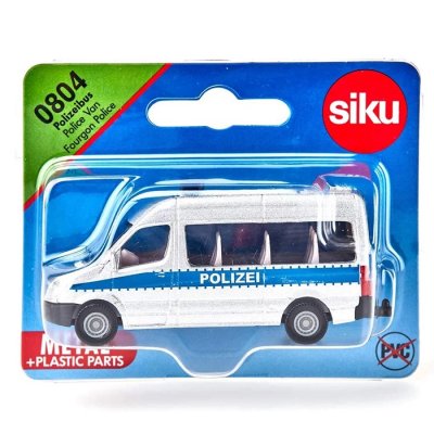 SIKU 0804 Policajný mikrobus Mercedes-Benz Sprinter, 7.5 cm