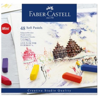 Faber Castell Pastel suchý Gofa mini, 48 ks