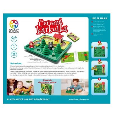Smart Games Červená čiapočka, 48 rébusov