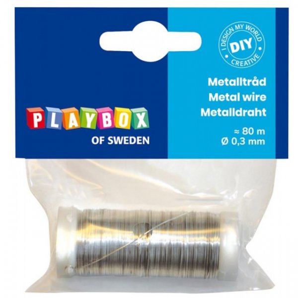 Playbox Drôtik kovový ø 0,3 mm, 80m