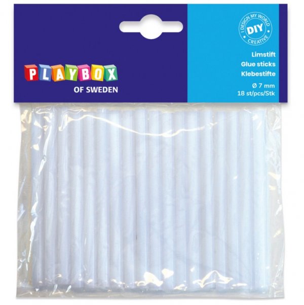 Playbox Tavná pištoľ nahradná náplň 18 ks, 7 mm