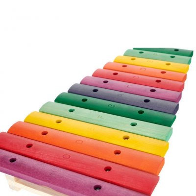 Goldon Xylofón Boomwhackers 13 kláves, javor